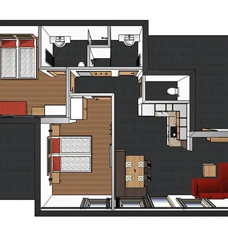 아파트 Haus Christina 세르파우스